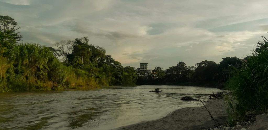 Tena Rainforest City in Ecuador